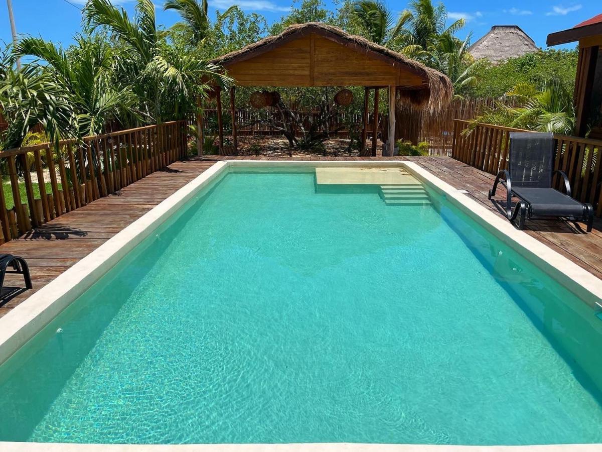 Villa Anicca Aldea à Holbox Extérieur photo